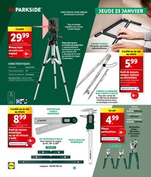 Promo Projecteur de chantier dans le catalogue Lidl du moment à la page 8