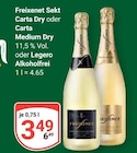 Sekt Carta Dry Angebote von Freixenet bei GLOBUS Salzgitter für 3,49 €