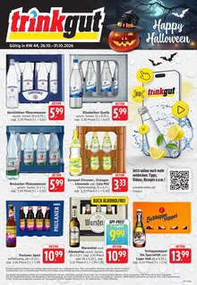 Warsteiner im Trinkgut Prospekt "Aktuelle Angebote" mit 6 Seiten (Rodgau)