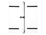 Brico Dépôt Sainte-Hélène-sur-Isère - Promo Volet battant manuel 2 panneaux PVC blanc 115 x 100 cm Promo Volet battant manuel 2 panneaux PVC blanc 115 x 100 cm à 119,00 € dans le catalogue Brico Dépôt à Sainte-Hélène-sur-Isère