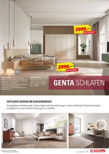 Schlafzimmer im Höffner Prospekt "medium - Raum für Werte" mit 41 Seiten (Rostock)
