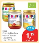 Fruchtgläschen von Hipp im aktuellen budni Prospekt