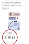 Omega-3 Konzentrat Kapseln von Doppelherz im aktuellen LINDA Premiumapotheke Prospekt für 16,35 €