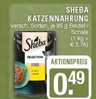 Katzennahrung Angebote von Sheba bei EDEKA Haltern am See für 0,49 €