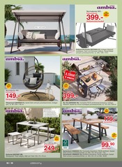 Aktueller Möbelzentrum Pforzheim Prospekt mit Hängematte, "MEHR KOMFORT FÜR DRAUSSEN!", Seite 8