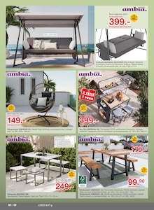 Hängematte im Möbelzentrum Pforzheim Prospekt "MEHR KOMFORT FÜR DRAUSSEN!" mit 12 Seiten (Stuttgart)