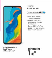 BSB mobilfunk Rostock - P30 Lite NE P30 Lite NE Angebot bei BSB mobilfunk Rostock im Prospekt "Wir sind für Sie da!"