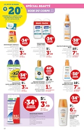 Promos Lait dans le catalogue "LES PRIX BAS de la beauté" de Hyper U à la page 18