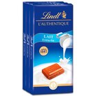 Tablettes de chocolat - LINDT L'AUTHENTIQUE en promo chez Carrefour Market Le Mans à 5,65 €