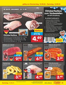 Rindfleisch im Netto Marken-Discount Prospekt "Aktuelle Angebote" mit 53 Seiten (München)