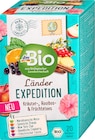 Tee Set, Länder Expedition 5 Sorten (20 Beutel) im Angebot bei dm-drogerie markt in Lingen Tee Set, Länder Expedition 5 Sorten (20 Beutel) Angebote von dmBio bei dm-drogerie markt Lingen für 1,95 €