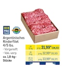 Argentinisches Rinderfilet 4/5 lbs. im Angebot bei METRO in Braunschweig Argentinisches Rinderfilet 4/5 lbs. Angebote von Pro Trace bei METRO Braunschweig für 34,23 €