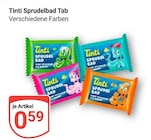 Sprudelbad Tab im Angebot bei GLOBUS in Gera Sprudelbad Tab Angebote von Tinti bei GLOBUS Gera für 0,59 €