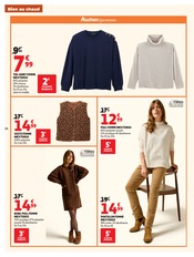 Promos Robe Femme dans le catalogue "BIEN AU CHAUD" de Auchan Hypermarché Robe Femme en promo dans le catalogue Auchan Hypermarché à la page 14