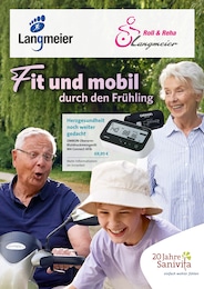 Sanitätshäuser Prospekt von Roll und Reha Langmeier in Brannenburg Aktueller Roll und Reha Langmeier Sanitätshäuser Prospekt für Brannenburg: Fit und mobil durch den Frühling mit 6 Seiten, 11.03.2026 - 31.05.2026
