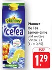 Ice Tea Lemon-Lime Angebote von Pfanner bei E center Filderstadt für 1,29 €