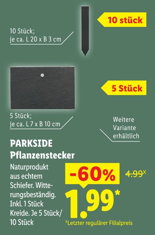 Pflanzenstecker