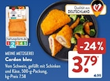 Cordon bleu Angebot im ALDI SÜD Prospekt Cordon bleu im ALDI SÜD Prospekt zum Preis von 3,79 €