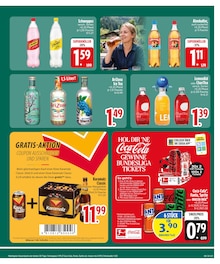 Coca Cola im EDEKA Prospekt "Wir lieben Lebensmittel." mit 32 Seiten (Regensburg)
