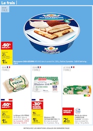 Offre Mascarpone dans le catalogue Carrefour du moment à la page 34