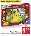 Puzzle Pokémon Angebote von Ravensburger bei E center Albstadt für 9,99 €