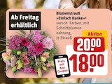 Aktuelles Blumenstrauß »Einfach Danke« Angebot bei REWE in Heidelberg ab 20,00 €