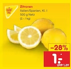 Zitronen Angebote von Markttag bei Netto Marken-Discount Hildesheim für 1,00 €