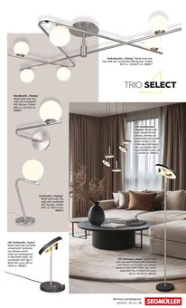 LED-Lampe im aktuellen Segmüller Prospekt (München) LED-Lampe im Segmüller Prospekt "LEUCHTEN SPEZIAL" mit 38 Seiten (München)