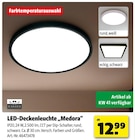 LED-Deckenleuchte Medora bei Hagebaumarkt im Prospekt "" für 12,99 €
