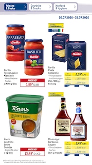 Barilla im aktuellen METRO Prospekt (Hannover) Barilla im METRO Prospekt "Wochenangebote Getränke&Snacks" mit 51 Seiten (Hannover)