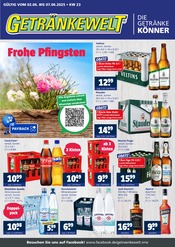 Aktueller Getränkewelt Getränkemarkt Prospekt in Herdecke und Umgebung, "DIE GETRÄNKEKÖNNER" mit 4 Seiten, 02.06.2025 - 07.06.2025