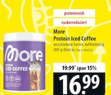 More Protein Iced Coffee bei famila Nordost im Rotenburg Prospekt für 16,99 €