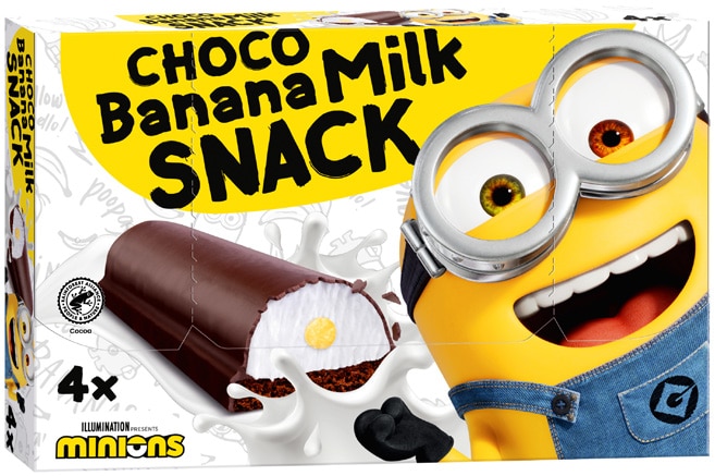 Minions Choco Banana Milk Snack