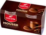 MOUSSE DOUBLE CHOCOLAT NOIR CÔTE D'OR - COTE D OR en promo chez Auchan Hypermarché MOUSSE DOUBLE CHOCOLAT NOIR CÔTE D'OR - COTE D OR dans le catalogue Auchan Hypermarché