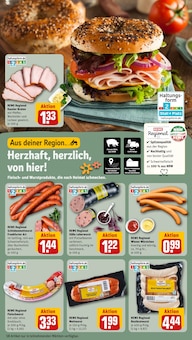 Mettwurst im REWE Prospekt "Dein Markt" mit 30 Seiten (Essen)