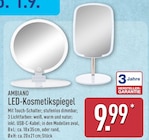 LED-Kosmetikspiegel Oval im Angebot bei ALDI Nord in Jena LED-Kosmetikspiegel Oval Angebote von Ambiano bei ALDI Nord Jena für 9,99 €