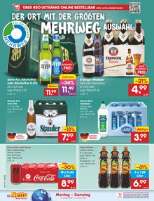 Coca Cola im Netto Marken-Discount Prospekt "Aktuelle Angebote" mit 60 Seiten (Oberhausen)