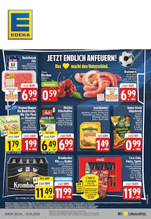 EDEKA Prospekt der Woche "Aktuelle Angebote" Seite 1, 08.06.2026 bis 13.06.2026 für Velbert Aktueller EDEKA Prospekt "Aktuelle Angebote" Seite 1 von 26 Seiten für Velbert