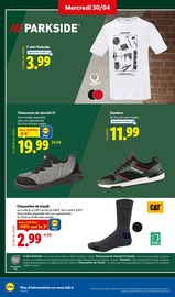 Chaussures Angebote im Prospekt "Le vrai prix des bonnes choses" von Lidl Chaussures Angebote im Prospekt "Le vrai prix des bonnes choses" von Lidl auf Seite 8
