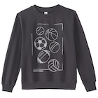 Aktuelle Shirt Angebote bei Ernstings family in Bremen Aktuelles Jungen Sweatshirt mit Ball-Motiv Angebot bei Ernstings family in Bremen ab 15,99 €