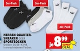 Herren Quarter-Sneaker Angebote bei Marktkauf Tübingen für 8,99 €