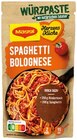 Aktuelles Fix Lachs-Sahne Gratin oder Herzensküche Würzpaste Spaghetti Bolognese Angebot bei REWE in Herne ab 0,44 €