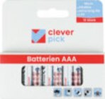 Alkaline Batterien AAA im Angebot bei ROLLER in Gotha Alkaline Batterien AAA Angebote von clever pick bei ROLLER Gotha für 1,49 €