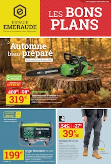 Catalogue de la semaine "LES BONS PLANS" avec 1 pages, valide du 29/09/2026 au 10/10/2026 pour Milizac et alentours Prospectus de la semaine "LES BONS PLANS" avec 1 pages, valide du 29/09/2026 au 10/10/2026 pour Milizac et alentours