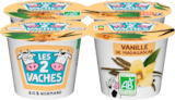 YAOURT VANILLE LES 2 VACHES BIO - LES 2 VACHES dans le catalogue Auchan Supermarché