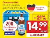 Netto Marken-Discount Affing - Chiemseer Hell Angebot im Prospekt Chiemseer Hell bei Netto Marken-Discount im Affing Prospekt für 14,99 €
