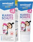 Zahnpasta Kinder Kariesschutz ab 6 Jahren von sensimed im aktuellen dm-drogerie markt Prospekt