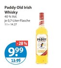 Old Irish Whisky von Paddy im aktuellen V-Markt Prospekt für 9,99 €