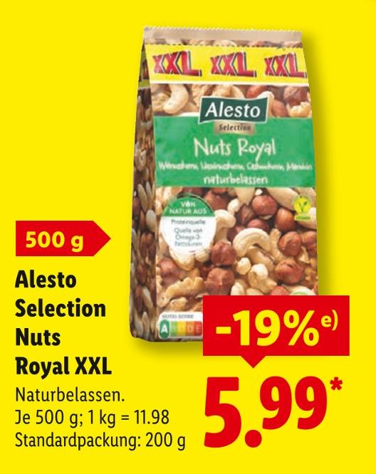 Selection Nuts Royal XXL