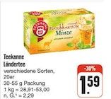 Ländertee bei nah und gut im Weiden Prospekt für 1,59 €